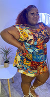 Pop Art Mini Dress