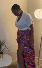 Load image into Gallery viewer, Long African Print Skirt

