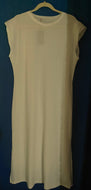 Crew Neck White T-Shirt Dress